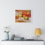 Pierre-Auguste Renoir art print, famous still life painting, Apples, Orange, and Lemon  -  Premium Framed Horizontal Poster,Pierre-Auguste Renoir art print, Apples,Pierre,Auguste Renoir art print, famous still life painting, Apples, Orange, and Lemon  ,  Premium Framed Horizontal Poster, famous still life painting, Orange, and Lemon  -  Premium Framed Horizontal Poster