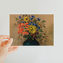 Wildflowers (1905) by Odilon Redon Classic Postcard - (FREE SHIPPING)