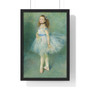 Auguste Renoir,The Dancer, Premium Framed Vertical Poster,Auguste Renoir-The Dancer- Premium Framed Vertical Poster