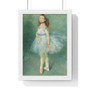 Auguste Renoir-The Dancer- Premium Framed Vertical Poster,Auguste Renoir,The Dancer, Premium Framed Vertical Poster