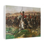 Edouard Detaille's Vive L'Empereur - Stretched Canvas