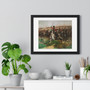 Edouard Detaille - Vive L'Empereur - Horizontal Framed Poster