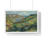 Hills around the Bay of Moulin Huet, Guernsey,  Auguste Renoir French , Premium Framed Horizontal Poster,Hills around the Bay of Moulin Huet, Guernsey,  Auguste Renoir French - Premium Framed Horizontal Poster,Hills around the Bay of Moulin Huet, Guernsey,  Auguste Renoir French - Premium Framed Horizontal Poster