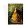 The Empress Eugénie (Eugénie de Montijo, 1826–1920, Condesa de Teba) 1854 Franz Xaver Winterhalter German -  Greeting Card - (FREE SHIPPING)