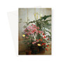 Side of a Greenhouse 1870–80 ( ) George Cochran Lambdin American - Greeting Card - (Free shipping)