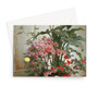 Side of a Greenhouse 1870–80 ( ) George Cochran Lambdin American - Greeting Card - (Free shipping)