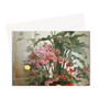 Side of a Greenhouse 1870–80 ( ) George Cochran Lambdin American - Greeting Card - (Free shipping)