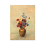 Large Vase with Flowers (1912) by Odilon Redon - Hahnemühle German Etching Print  (FREE SHIPPING)