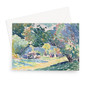 Landscape (1904) painting in high resolution by Henri-Edmond Cross - Greeting Card - (Free shipping)