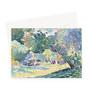 Landscape (1904) painting in high resolution by Henri-Edmond Cross - Greeting Card - (Free shipping)