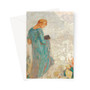 Pandora (1910—1912) by Odilon Redon - Greeting Card - (Free shipping)