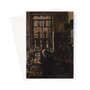 In the Laboratory ca. 1885–87 Henry Alexander Greeting Card - (Free shipping)