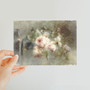 Een vaas met rozen by Margaretha Roosenboom (1853 –1896) Classic Postcard - (FREE SHIPPING)