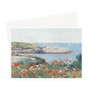 Childe Hassam - Poppies- Isles of Shoals- 1891 Greeting Card - (Free shipping)