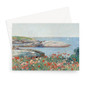 Childe Hassam - Poppies- Isles of Shoals- 1891 Greeting Card - (Free shipping)