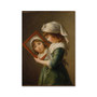 Julie Le Brun (1780–1819) Looking in a Mirror 1787 by Elisabeth Louise Vigée Le Brun - Hahnemühle German Etching Print  (FREE SHIPPING)