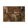 The Merry Family, Jan Havicksz. Steen, 1668 -  Hahnemühle German Etching Print  (FREE SHIPPING)