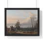 Dutch Ships in the Roads of Texel; in the middle the 'Gouden Leeuw', the Flagship of Cornelis Tromp, Ludolf Bakhuysen  -  Premium Framed Horizontal Poster,Dutch Ships in the Roads of Texel; in the middle the 'Gouden Leeuw', the Flagship of Cornelis Tromp, Ludolf Bakhuysen  ,  Premium Framed Horizontal Poster,Dutch Ships in the Roads of Texel; in the middle the 'Gouden Leeuw', the Flagship of Cornelis Tromp, Ludolf Bakhuysen  -  Premium Framed Horizontal Poster