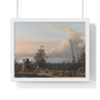 Dutch Ships in the Roads of Texel; in the middle the 'Gouden Leeuw', the Flagship of Cornelis Tromp, Ludolf Bakhuysen  -  Premium Framed Horizontal Poster,Dutch Ships in the Roads of Texel; in the middle the 'Gouden Leeuw', the Flagship of Cornelis Tromp, Ludolf Bakhuysen  ,  Premium Framed Horizontal Poster,Dutch Ships in the Roads of Texel; in the middle the 'Gouden Leeuw', the Flagship of Cornelis Tromp, Ludolf Bakhuysen  -  Premium Framed Horizontal Poster