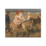 Donkey Rides on the Beach, Isaac Israels, c. 1890 - c. 1901 -  Hahnemühle German Etching Print - (FREE SHIPPING)