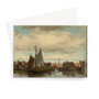 Jacob Henricus Maris - Harbor Scene - 1955.802 - Clark Art Institute Greeting Card