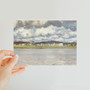 Vue d'Argenteuil (1872) Claude Monet Classic Postcard