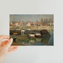 The_Seine_near_Asnieres_(1873)_-_Claude_Monet Classic Postcard