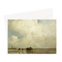 Landschap_met_molen_bij_maanlicht_Rijksmuseum_jacob maris Greeting Card