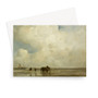 Landschap_met_molen_bij_maanlicht_Rijksmuseum_jacob maris Greeting Card