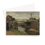 Molen_bij_maanlicht_Rijksmuseum-jacob maris Greeting Card