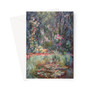 Corner of Water Lily Pond by Claude Monet Greeting Card