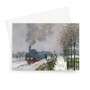 Claude Monet, 1875, Train in the Snow, Musée Marmottan Monet Greeting Card