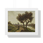 Landscape with two Trees, Paul Joseph Constantin Gabriël,  ,  Framed Horizontal Poster,Landscape with two Trees, Paul Joseph Constantin Gabriël,  -  Framed Horizontal Poster,Landscape with two Trees, Paul Joseph Constantin Gabriël,  -  Framed Horizontal Poster