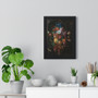 Festoon of Fruit and Flowers, Jan Davidsz. de Heem  ,  Premium Framed Vertical Poster,Festoon of Fruit and Flowers, Jan Davidsz. de Heem  -  Premium Framed Vertical Poster,Festoon of Fruit and Flowers, Jan Davidsz. de Heem  -  Premium Framed Vertical Poster