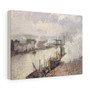  French- Stretched Canvas,Steamboats in the Port of Rouen, 1896, Camille Pissarro, French, Stretched Canvas,Steamboats in the Port of Rouen, 1896, Camille Pissarro, French- Stretched Canvas,Steamboats in the Port of Rouen, 1896, Camille Pissarro