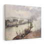  Camille Pissarro, French- Stretched Canvas,Steamboats in the Port of Rouen, 1896, Camille Pissarro, French, Stretched Canvas,Steamboats in the Port of Rouen, 1896, Camille Pissarro, French- Stretched Canvas,Steamboats in the Port of Rouen, 1896