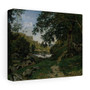  Stretched Canvas,The Rocky Path in the Morvan (Chemin des roches dans le Morvan) 1869 Henri-Joseph Harpignies - Stretched Canvas,The Rocky Path in the Morvan (Chemin des roches dans le Morvan) 1869 Henri,Joseph Harpignies 