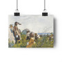 Berry Pickers (1873) by Winslow Homer , Giclée Print,Berry Pickers (1873) by Winslow Homer - Giclée Print