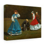  Stretched Canvas,Croquet Scene (1866) by Winslow Homer - Stretched Canvas,Croquet Scene (1866) by Winslow Homer 