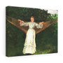 Summer Afternoon (1872) by Winslow Homer , Stretched Canvas,Summer Afternoon (1872) by Winslow Homer - Stretched Canvas