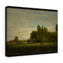 A Meadow Bordered by Trees, ca. 1845, Theodore Rousseau, French- Stretched Canvas,A Meadow Bordered by Trees, ca. 1845, Theodore Rousseau, French- Stretched Canvas,A Meadow Bordered by Trees, ca. 1845, Theodore Rousseau, French, Stretched Canvas