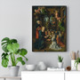 The Adoration of the Christ Child possibly 1496,1502 Workshop of the Master of Frankfurt Netherlandish, Stretched Canvas,The Adoration of the Christ Child possibly 1496-1502 Workshop of the Master of Frankfurt Netherlandish- Stretched Canvas
