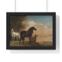   Premium Framed Horizontal Poster,Two Horses in a Pasture by a Fence, Paulus Potter  -  Premium Framed Horizontal Poster,Two Horses in a Pasture by a Fence, Paulus Potter  -  Premium Framed Horizontal Poster,Two Horses in a Pasture by a Fence, Paulus Potter  