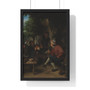 Travelers Resting, Adriaen van Ostade  ,  Premium Framed Vertical Poster,Travelers Resting, Adriaen van Ostade  -  Premium Framed Vertical Poster,Travelers Resting, Adriaen van Ostade  -  Premium Framed Vertical Poster