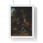 Travelers Resting, Adriaen van Ostade  ,  Premium Framed Vertical Poster,Travelers Resting, Adriaen van Ostade  -  Premium Framed Vertical Poster,Travelers Resting, Adriaen van Ostade  -  Premium Framed Vertical Poster