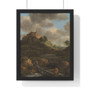   Premium Framed Vertical Poster,Bentheim Castle, Jacob Isaacksz van Ruisdael  -  Premium Framed Vertical Poster,Bentheim Castle, Jacob Isaacksz van Ruisdael  -  Premium Framed Vertical Poster,Bentheim Castle, Jacob Isaacksz van Ruisdael  