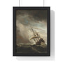   Premium Framed Vertical Poster,A ship on the high seas in a flying storm, known as 'The wind gust', Willem van de Velde (II)  -  Premium Framed Vertical Poster,A ship on the high seas in a flying storm, known as 'The wind gust', Willem van de Velde (II)  -  Premium Framed Vertical Poster,A ship on the high seas in a flying storm, known as 'The wind gust', Willem van de Velde (II)  