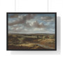 River Landscape, Philips Koninck, 1676  ,  Premium Framed Horizontal Poster,River Landscape, Philips Koninck, 1676  -  Premium Framed Horizontal Poster,River Landscape, Philips Koninck, 1676  -  Premium Framed Horizontal Poster