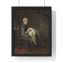  Jozef Israëls  -  Premium Framed Vertical Poster,'The Little Seamstress', Jozef Israëls  ,  Premium Framed Vertical Poster,'The Little Seamstress', Jozef Israëls  -  Premium Framed Vertical Poster,'The Little Seamstress'