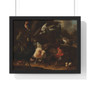 Birds in a Park, Melchior d'Hondecoeter -  Premium Framed Horizontal Poster,Birds in a Park, Melchior d'Hondecoeter ,  Premium Framed Horizontal Poster,Birds in a Park, Melchior d'Hondecoeter -  Premium Framed Horizontal Poster